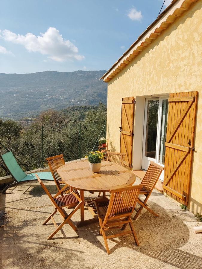 Bas De Villa. Cote D'Azur, A 20 Kms De Nice Contes  Εξωτερικό φωτογραφία